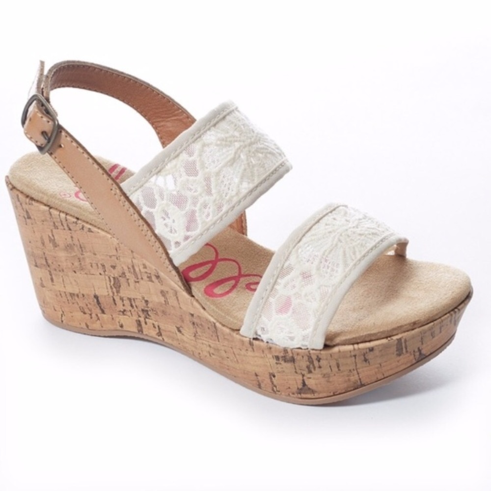 Jellypop crochet wedges women medium size 10
